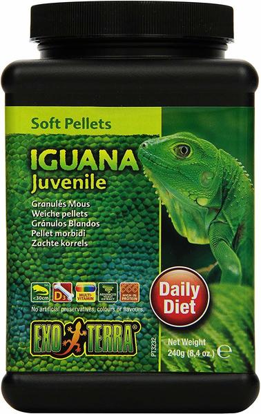 Exo Terra Soft Pellets Juvenile Iguana Food 240 g