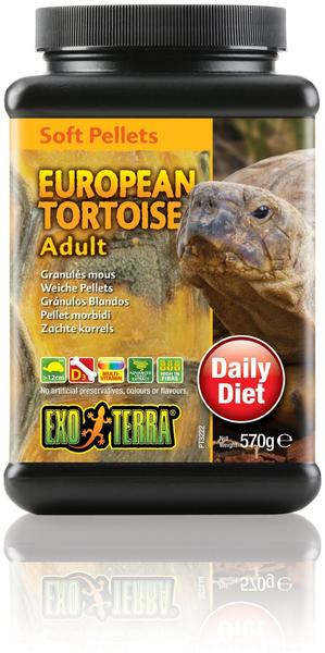 Exo Terra Soft Pellets Adult European Tortoise Food 570 g