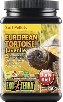 Exo Terra Soft Pellets Juvenile European Tortoise Food 260 g
