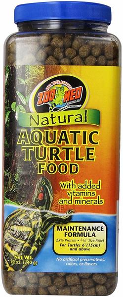 Zoo Med Natural Aquatic Turtle Food - Maintenance Formula 340 g