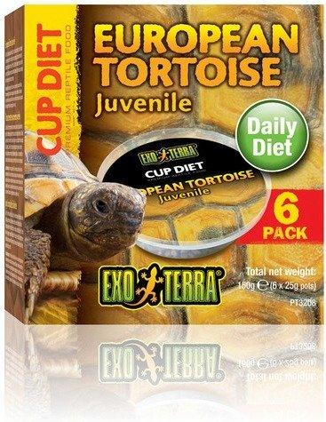 Exo Terra Cup Diet - Juvenile European Tortoise 150g