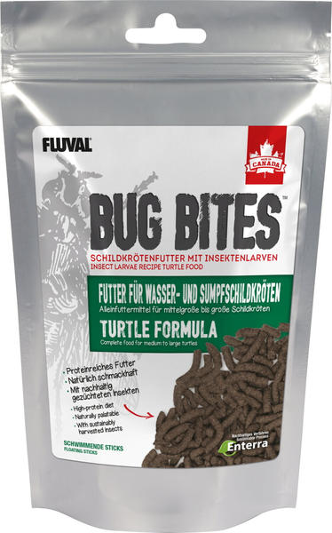 Fluval Bug Bites Schildkröten Sticks M-L 100g