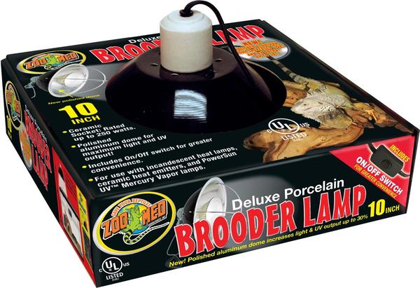 Zoo Med Deluxe Porcelain Clamp Lamp (LF-15E)
