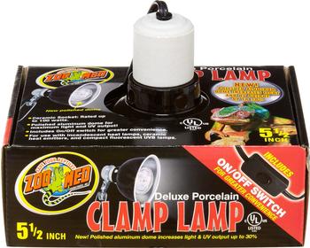 Zoo Med Deluxe Porcelain Clamp Lamp (LF-11E)