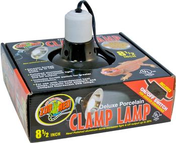 Zoo Med Deluxe Porcelain Clamp Lamp (LF-12E)