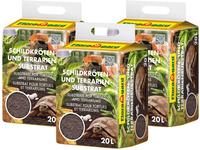 Floragard 114864, Floragard Schildkr&ouml;ten- und Terrariensubstrat, 3x20 l, 1 Pack