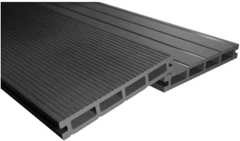 Endorphin WPC Terrassendielen Komplettset 10m² Anthrazit