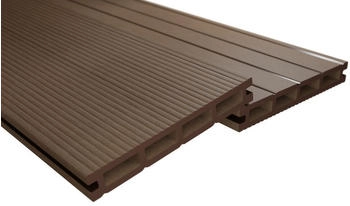 Endorphin WPC Terrassendielen Komplettset 10m² Braun
