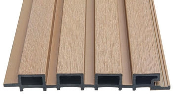 Home Deluxe WPC Fassadenverkleidung DUVAR 2 m&sup2; Teak
