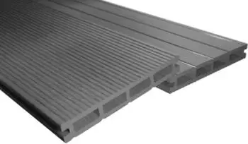 Endorphin WPC Terrassendielen Komplettset 12m² Hellgrau