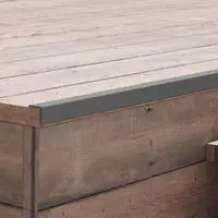 vidaXL Winkelleisten 5 Stk. WPC 170 cm Grau