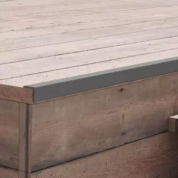 vidaXL Terrassendielen-Winkelleisten WPC 170cm Grau, 5er-Set (45019)