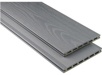 Konsta WPC Terrassendiele XL steingrau mattiert strukturiert 20x190 mm (1 lfm.) Konsta WPC Terrassendiele XL steingrau mattiert strukturiert 20x190 mm (1 lfm.)
