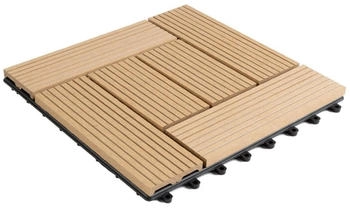 Karat Klickfliese Classic 30x30cm Teak