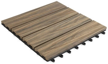 Karat Klickfliese Classic 30x30cm Mix Teak