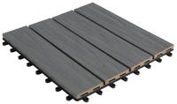Karat - Wpc-terrassenfliese Classic Grau 30 X 30 Cm