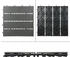 ECD Germany WPC Balkonfliese Fliesen Anthrazit 1m²
