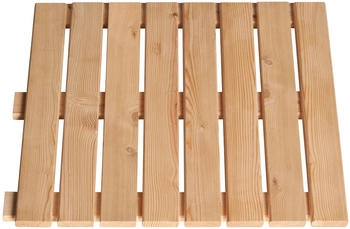 BM Massivholz Holzfliesen Set 40 St. Lärche 50x50cm