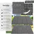 TecTake Tegulas grau 11er Set (TT405221)