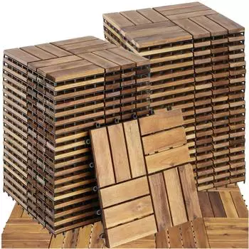 Terrassenfliesen Holz