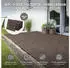 ML-Design Terrassenfliesen 30x30cm 33er-Set Holzoptik 3m² dunkelbraun
