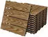 ML-Design Terrassenfliesen 30x30cm 33er-Set Holzoptik 3m² teak