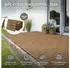 ML-Design Terrassenfliesen 30x30cm 33er-Set Holzoptik 3m² teak