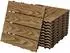 ML-Design WPC Terrassenfliesen 30x30cm 22er Set 2m² teak