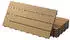 ECD Germany Terrassenfliesen 60x30cm (24er Set) teak