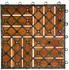 Casaria Interlocking acacia wood decking boards, 30 x 30 cm 44 pieces