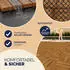 Casaria Interlocking acacia wood decking boards, 30 x 30 cm 66 pieces