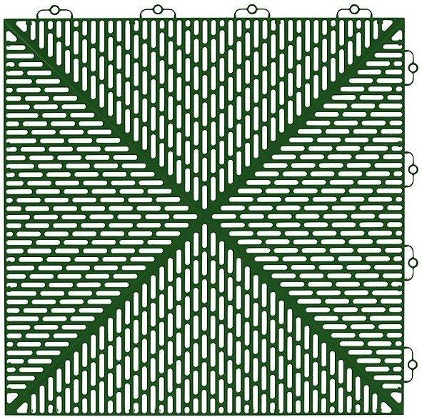 Bergo Unique grün, 38 x 38 cm, 2 m² (14 Stück)