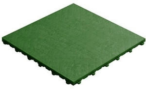 Florco Floor Kunststofffliese grün 40 x 40 cm (6 Stück)