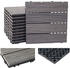 braun: Mendler Bodenfliese 3D-Struktur linear 30 x 30 cm (11 Stück)