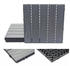 Mendler Bodenfliese 3D-Struktur linear 50 x 50 cm (4 Stück)