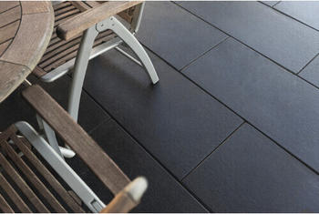 Diephaus Betonplatte iStone Luxury schwarz-basalt 80 x 40 x 4 cm