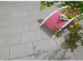 KANN Terrassenplatte Casavera Grau Kugelgestrahlt 60 cm x 40 cm x 3,6 cm