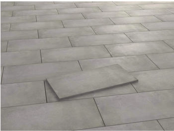 Eurostone Terrassenplatte Feinsteinzeug Vero 2.0 Zementoptik 50x100cm Grau