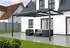 Gutta Vordach Premium KlimaBlue anthrazit 406x406cm