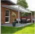 390 x 295 cm weiß: Home Deluxe Terrassenüberdachung 312 x 303 cm