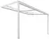 Home Deluxe Terrassenüberdachung 390 x 295 cm weiß