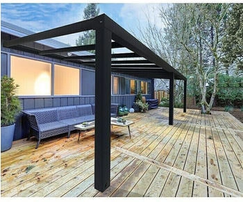 Canopia By Palram Stockholm 740 x 340 cm Anthrazitgrau Polycarbonat Klar