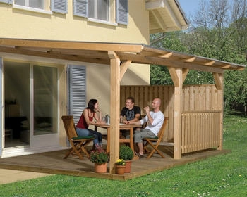 Weka 672 Gr. 1 (B 434 x T 279 cm) – Weka 672 Gr. 1 (B 434 x T 279 cm) - Eleganter Schutz für Ihre Terrasse