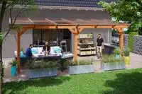 Skanholz Terrassendach "Bormio"