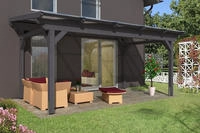 Skanholz Terrassendach "Sanremo"