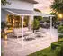 Westmann Bruce 313 Alu-Terrassenüberdachung Weiß 300x313x270cm