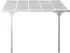 Westmann Bruce 313 Alu-Terrassenüberdachung Weiß 300x313x270cm