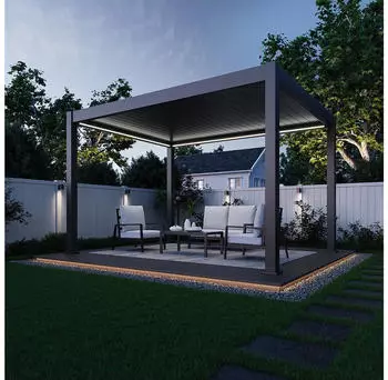 Weide E-Deluxe Pergola Plus 3 x 4 m