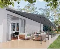 Palram - Canopia PA704663, Palram - Canopia Aluminium Terrassen&uuml;berdachung Feria 