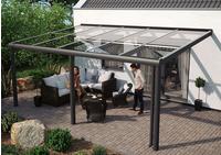 Skanholz Terrassendach "Monza" Bedachung Verbund-Sicherheits-Glas, Aluminium